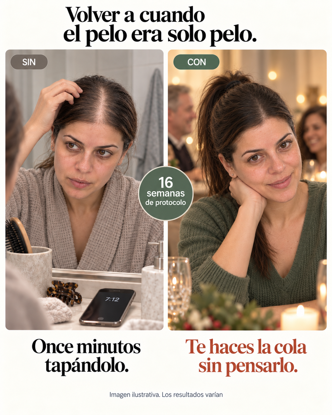 Volver a cuando el pelo era solo pelo